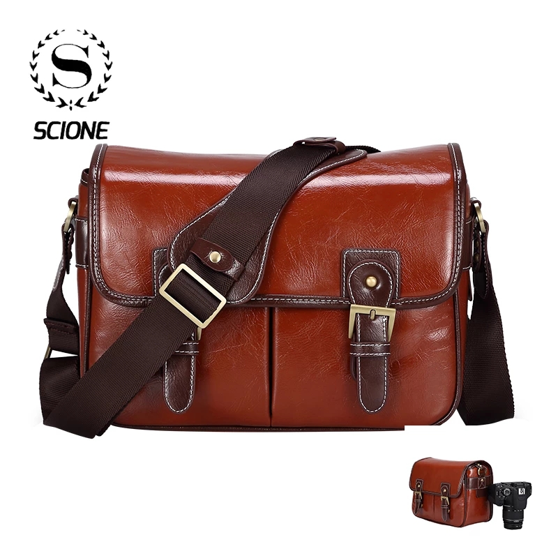 Photo Develop Tank - Scione-Bolso de piel sintética para cámara