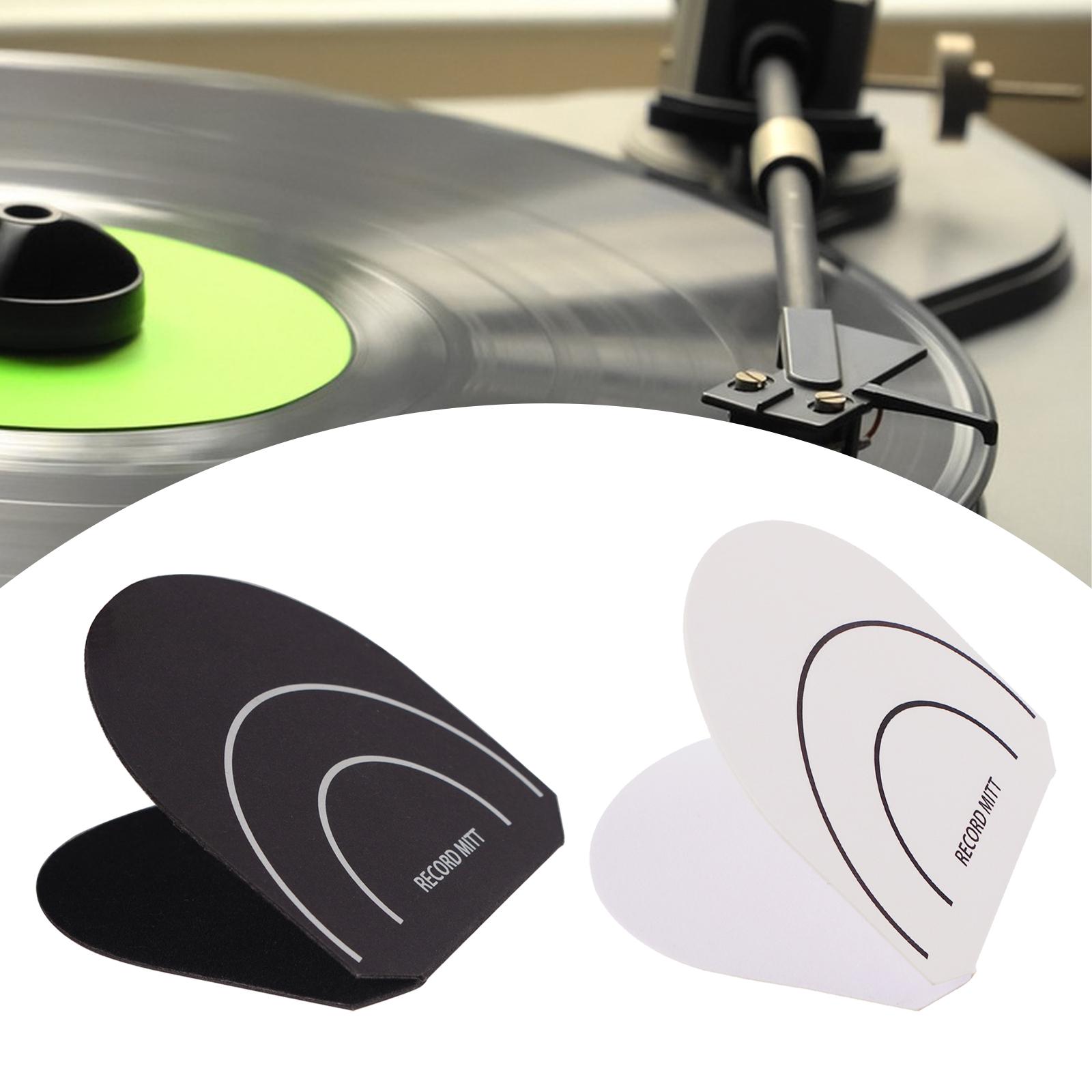 Vinyl Record Cleaner - Guante para discos de vinilo, alfombrilla