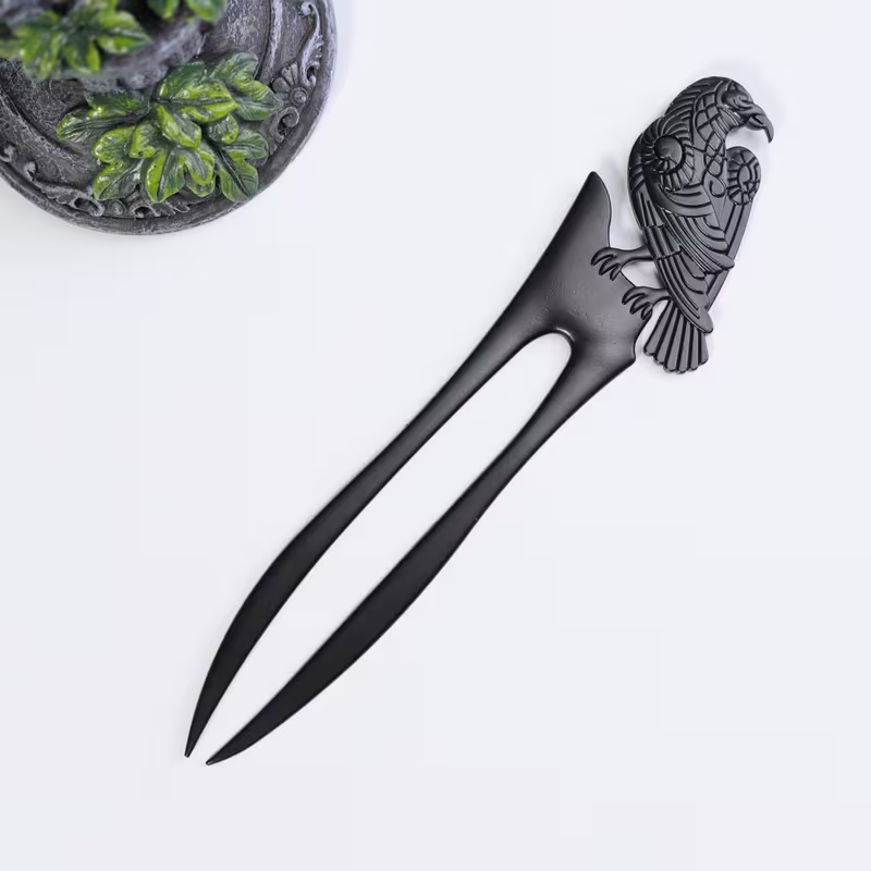 1 horquilla vintage (con decor - Vintage Item reseña y precio