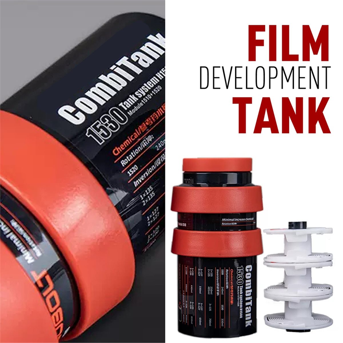 # 39P Cámara y Fotografía, Tan - Photo Develop Tank reseña y precio