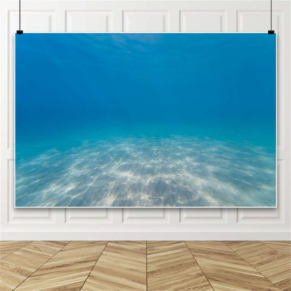 Fondo azul del mundo submarino - Photo Develop Tank reseña y precio