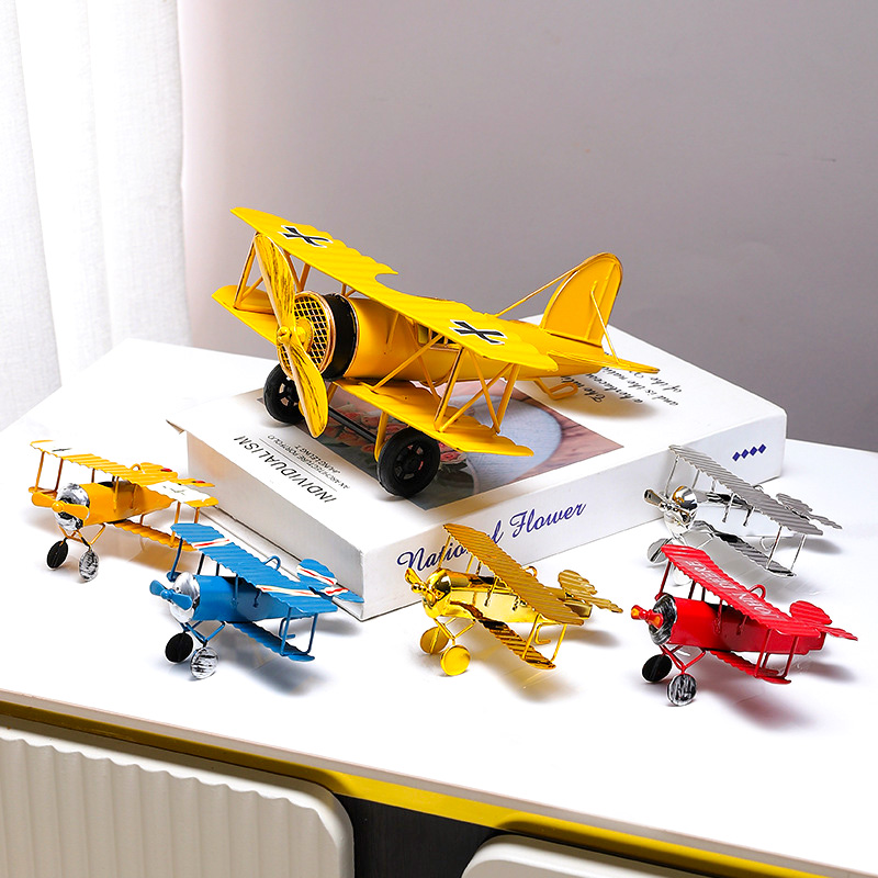 Modelo de Avión Metálico Vinta - Vintage Collectible Christmas Ornaments reseña y precio