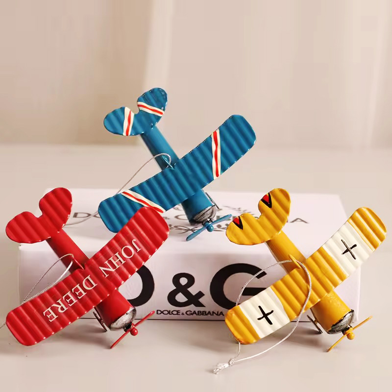 Modelo de Avión Metálico Vinta - Vintage Collectible Christmas Ornaments reseña y precio