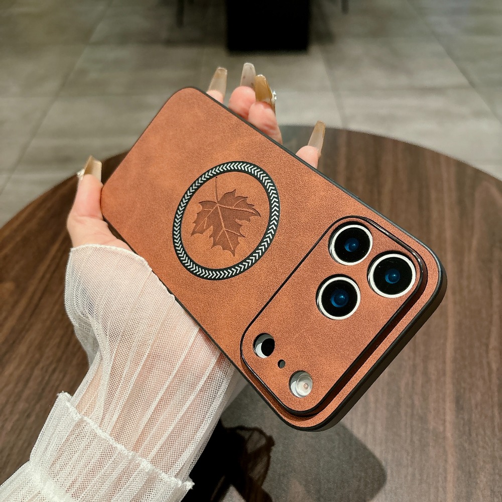 Funda de cuero magnética para  - Camera Leather Case reseña y precio