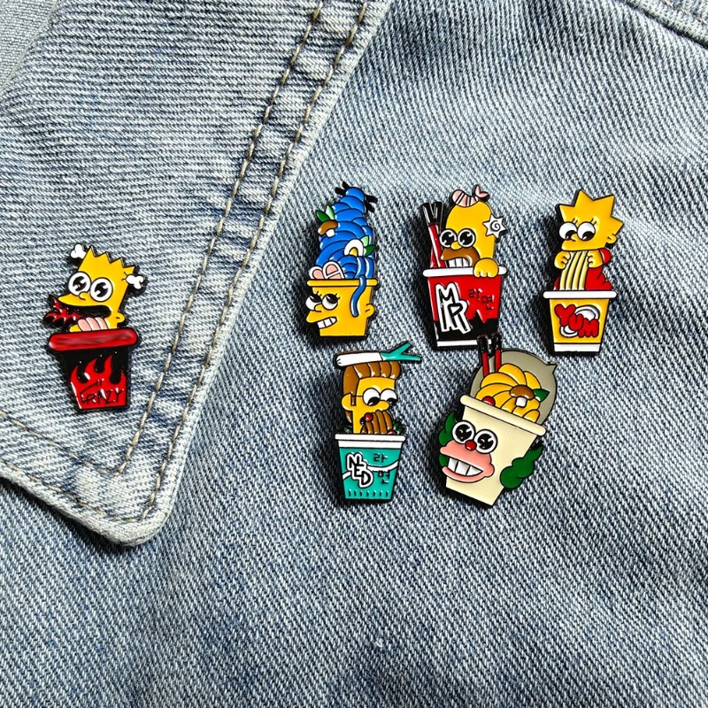 Juego de 6 insignias divertida - Vintage Item reseña y precio
