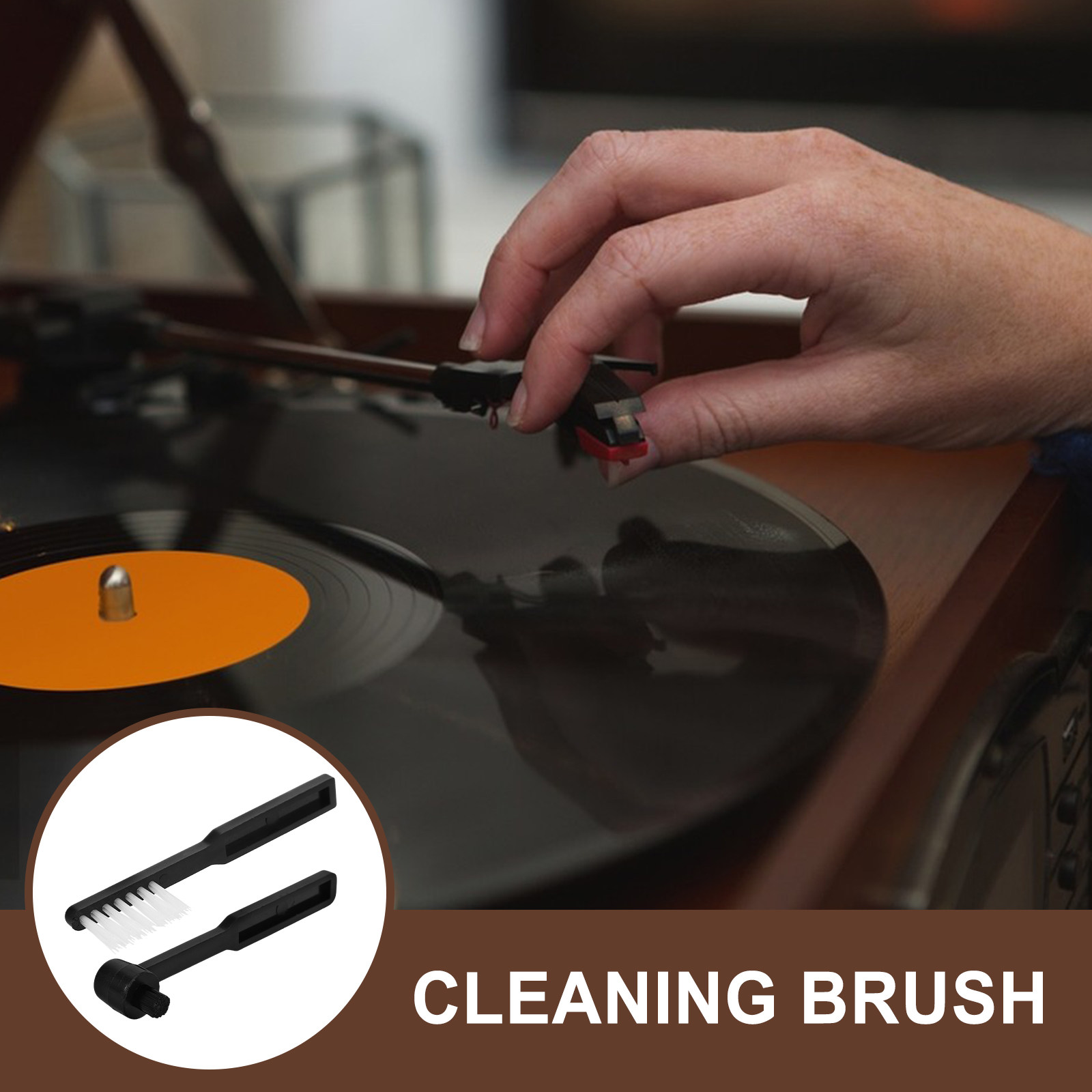 2 Piezas Limpiador de Agujas p - Vinyl Record Cleaner reseña y precio