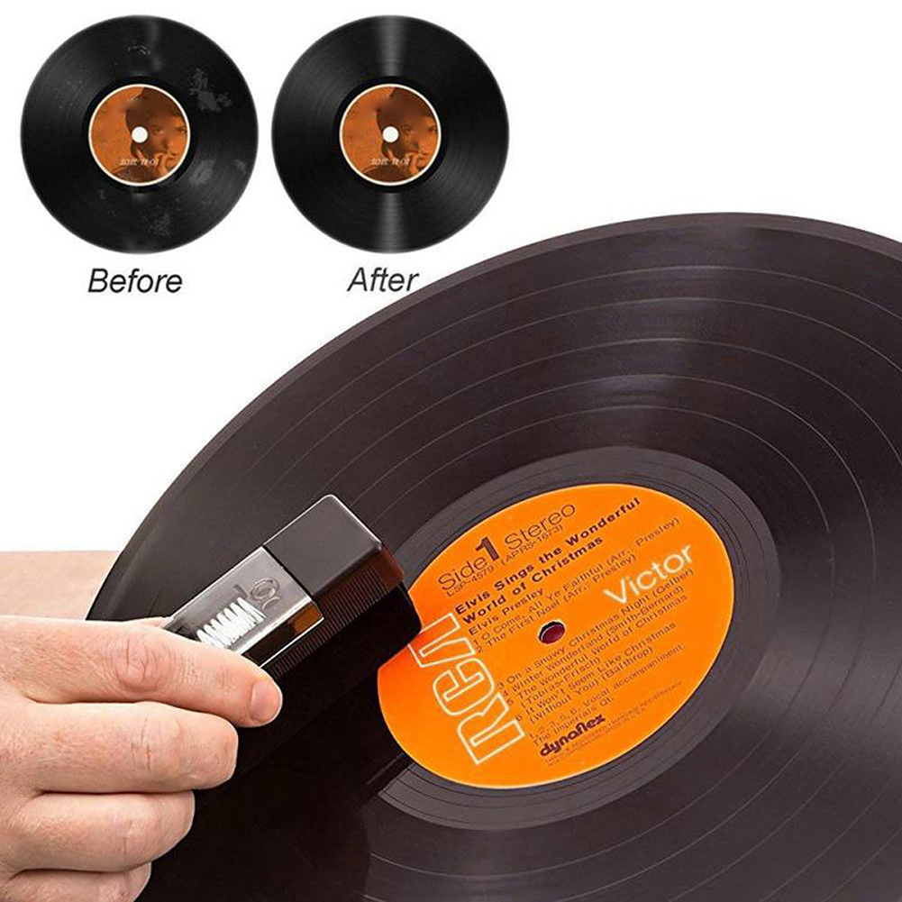 Kit de limpieza de discos de v - Vinyl Record Cleaner reseña y precio