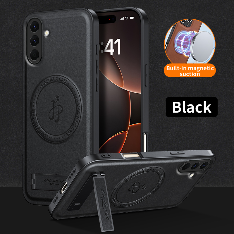 Funda de cuero con soporte par - Camera Leather Case reseña y precio