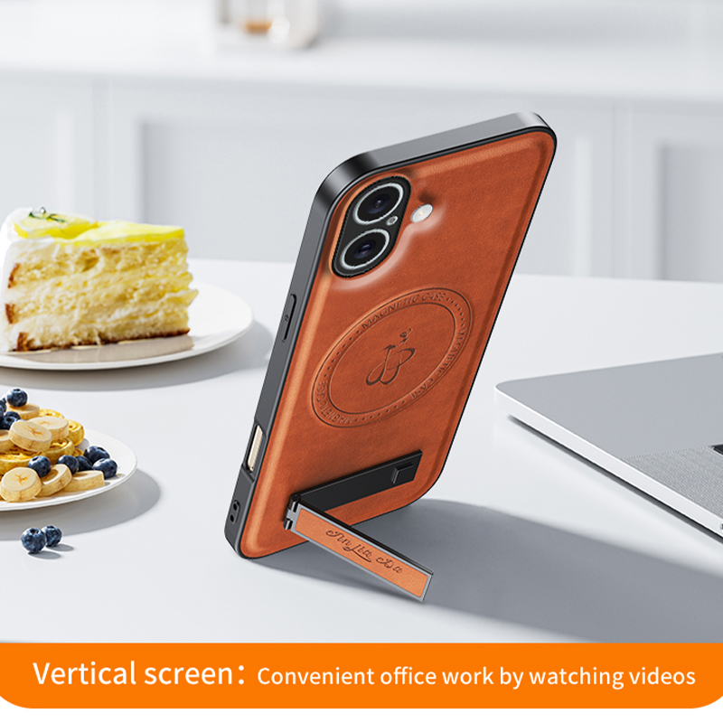 Funda de cuero con soporte par - Camera Leather Case reseña y precio