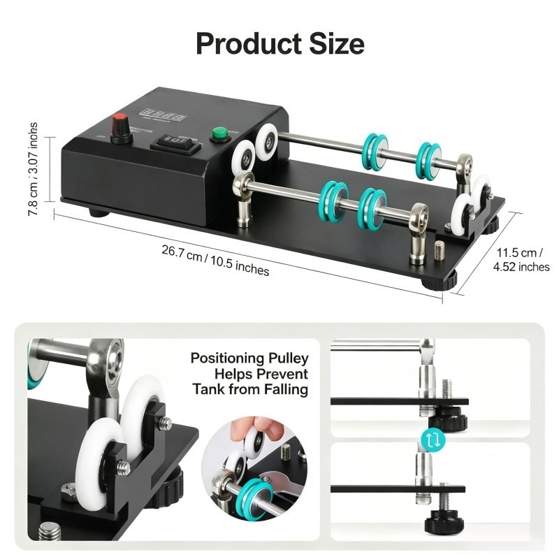 Soporte Eléctrico Giratorio pa - Photo Develop Tank reseña y precio