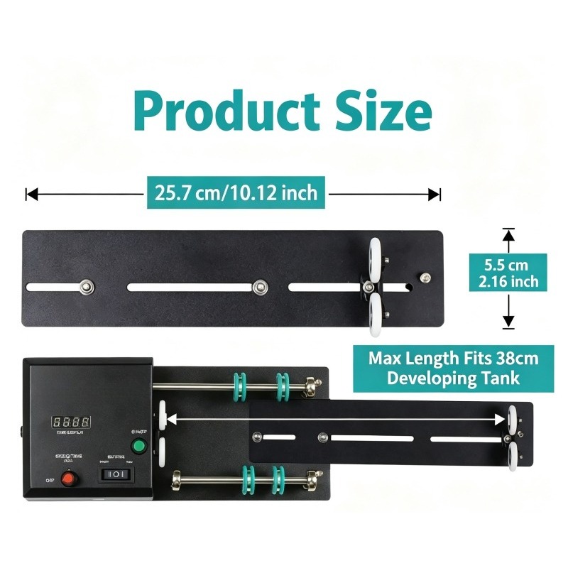 Soporte Eléctrico Giratorio pa - Photo Develop Tank reseña y precio