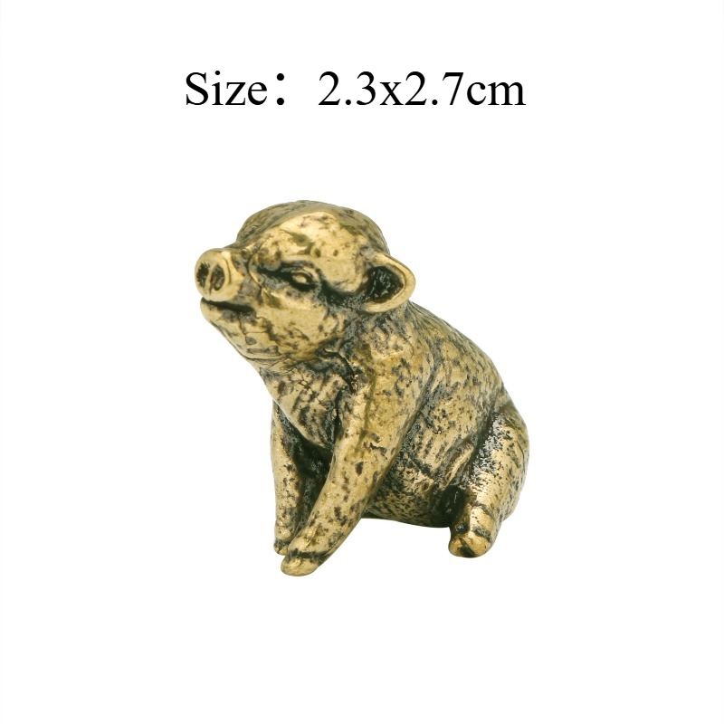 Cerdo del zodiaco chino Retro, - Vintage Collectible Christmas Ornaments reseña y precio