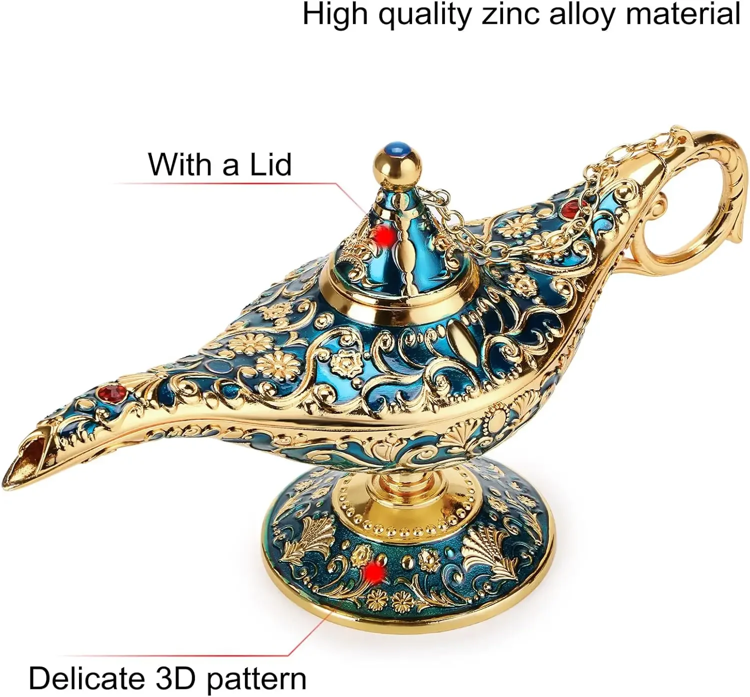 Lámpara Mágica de Aladino de E - Collectible Vintage Lamps reseña y precio
