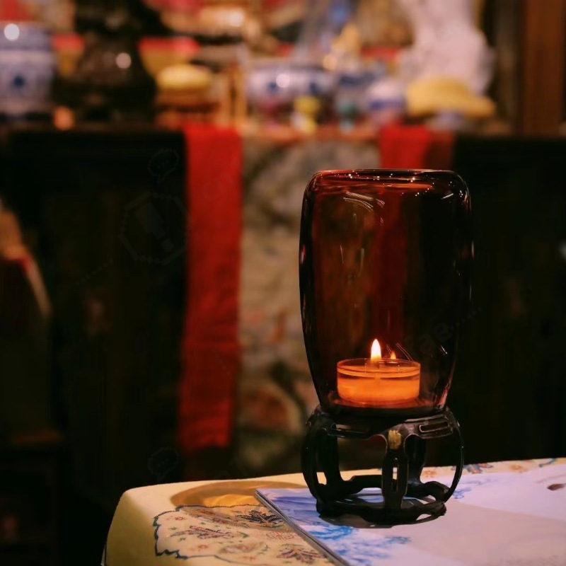 Portavelas de cristal vintage, - Collectible Vintage Lamps reseña y precio